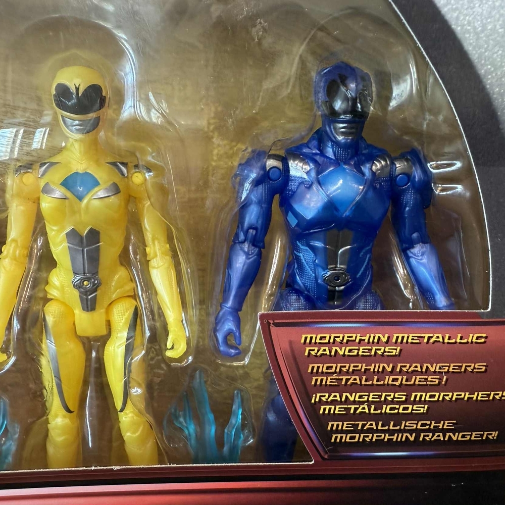 Power Rangers Movie Goldar & Red Ranger Set Saban’s - Picture 4 of 7